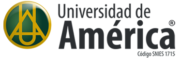 Logo Universidad de América en negro – Identidad Visual Académica