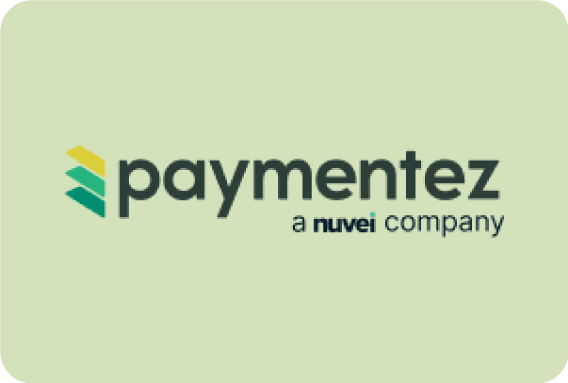 Logo de Paymentez, plataforma de pagos en línea disponible en la Universidad de América.